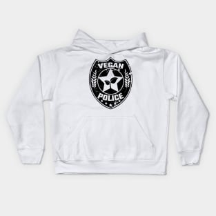 Vegan Police Kids Hoodie